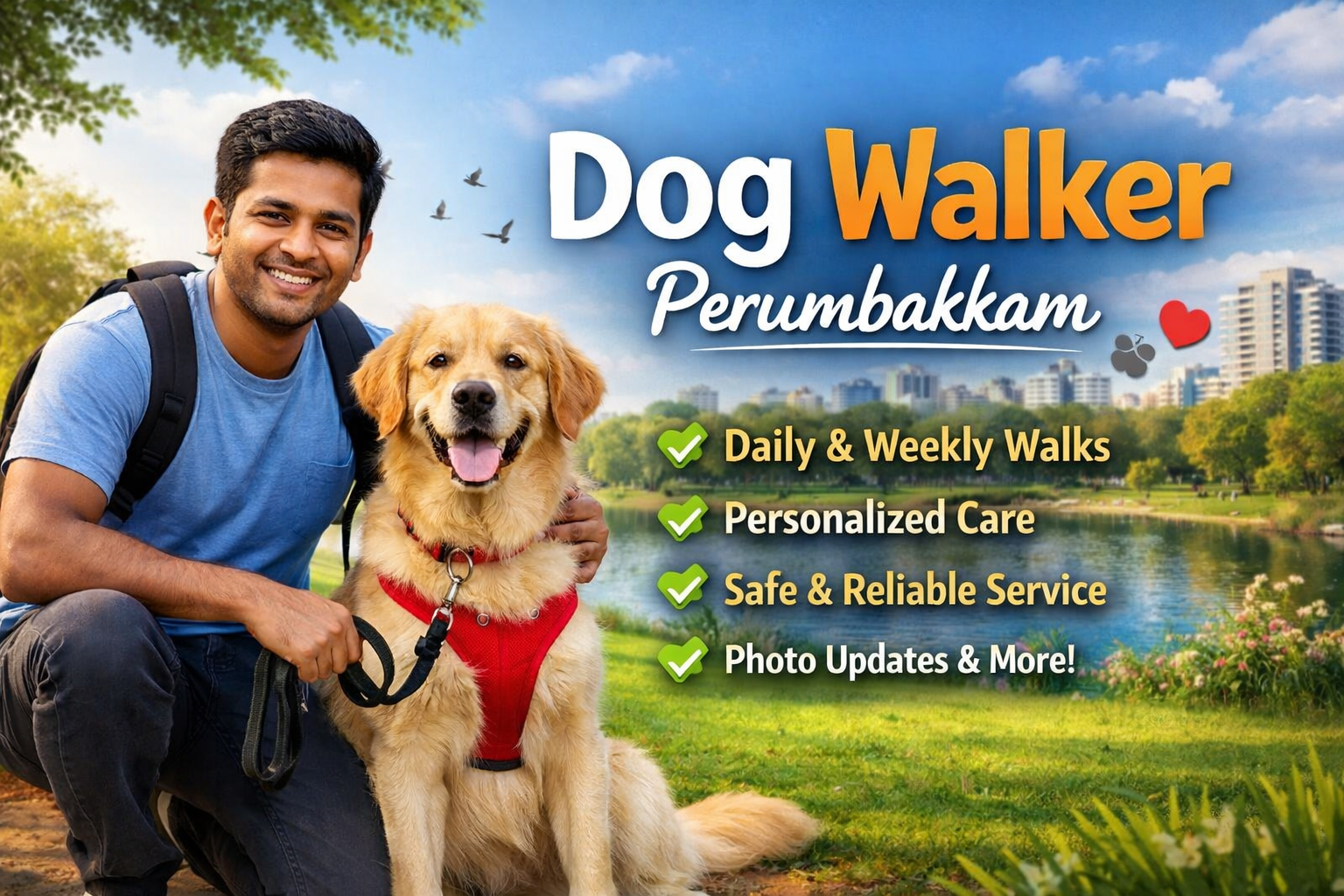 Dog walker perumbakkam